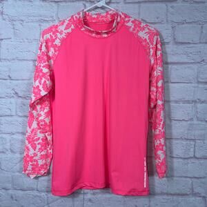 Banana Boat Women's UPF 50+ Long Sleeve Rash Guard Size Medium